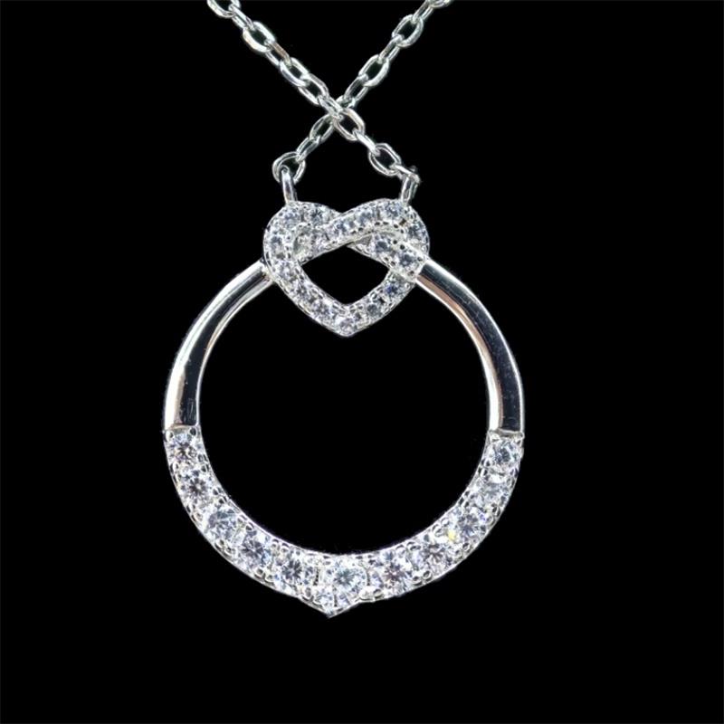 Diamond Silver Necklace