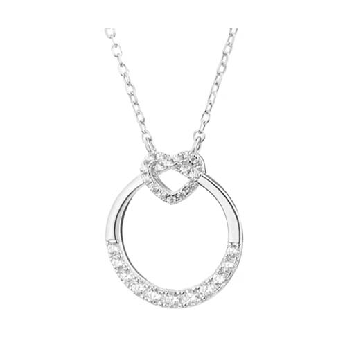 Diamond Silver Necklace