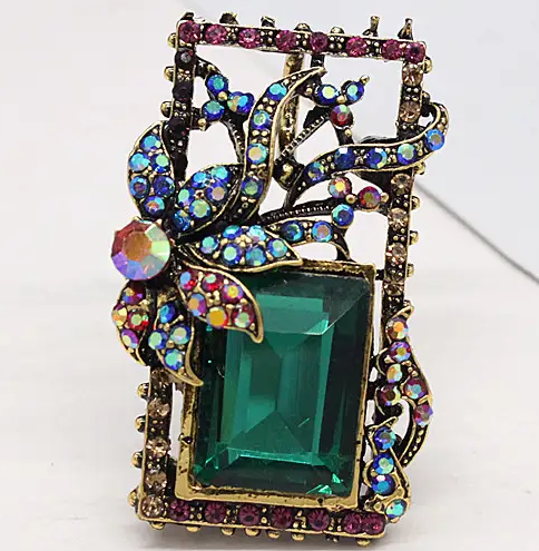 Vintage Rhinestone Brooches