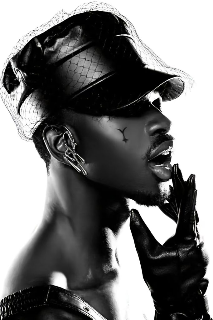 Lil Nas X's Bold Earring Style