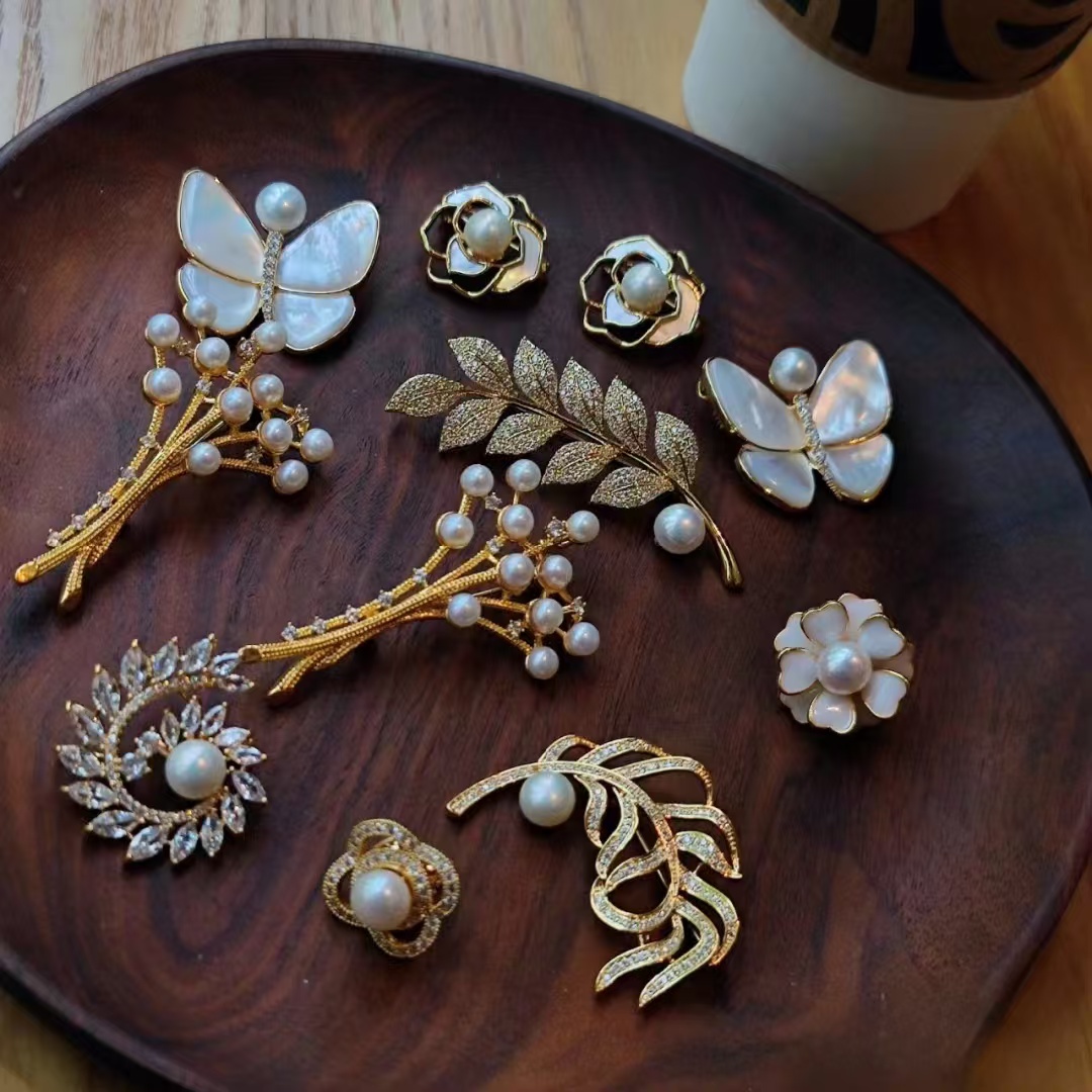 Pearl Brooch